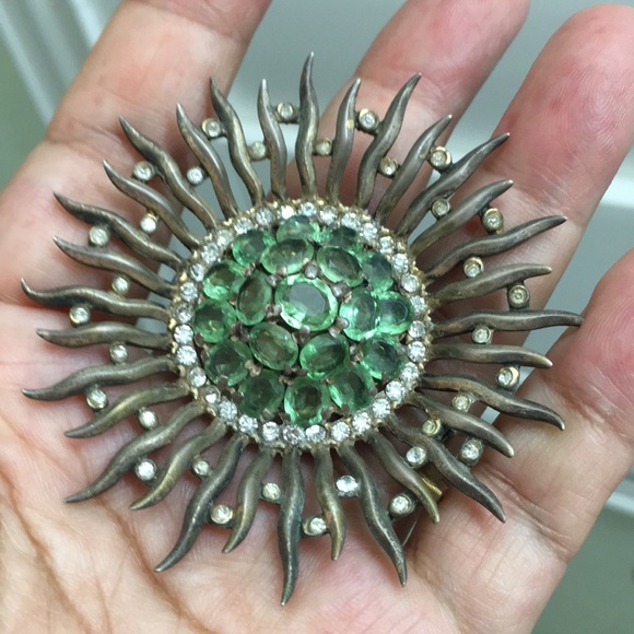 đź–¤SUPER RARE Alfred Philippe Sterling silver fur clip brooch - Picture 14 of 16